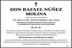 Rafael Núñez Molina